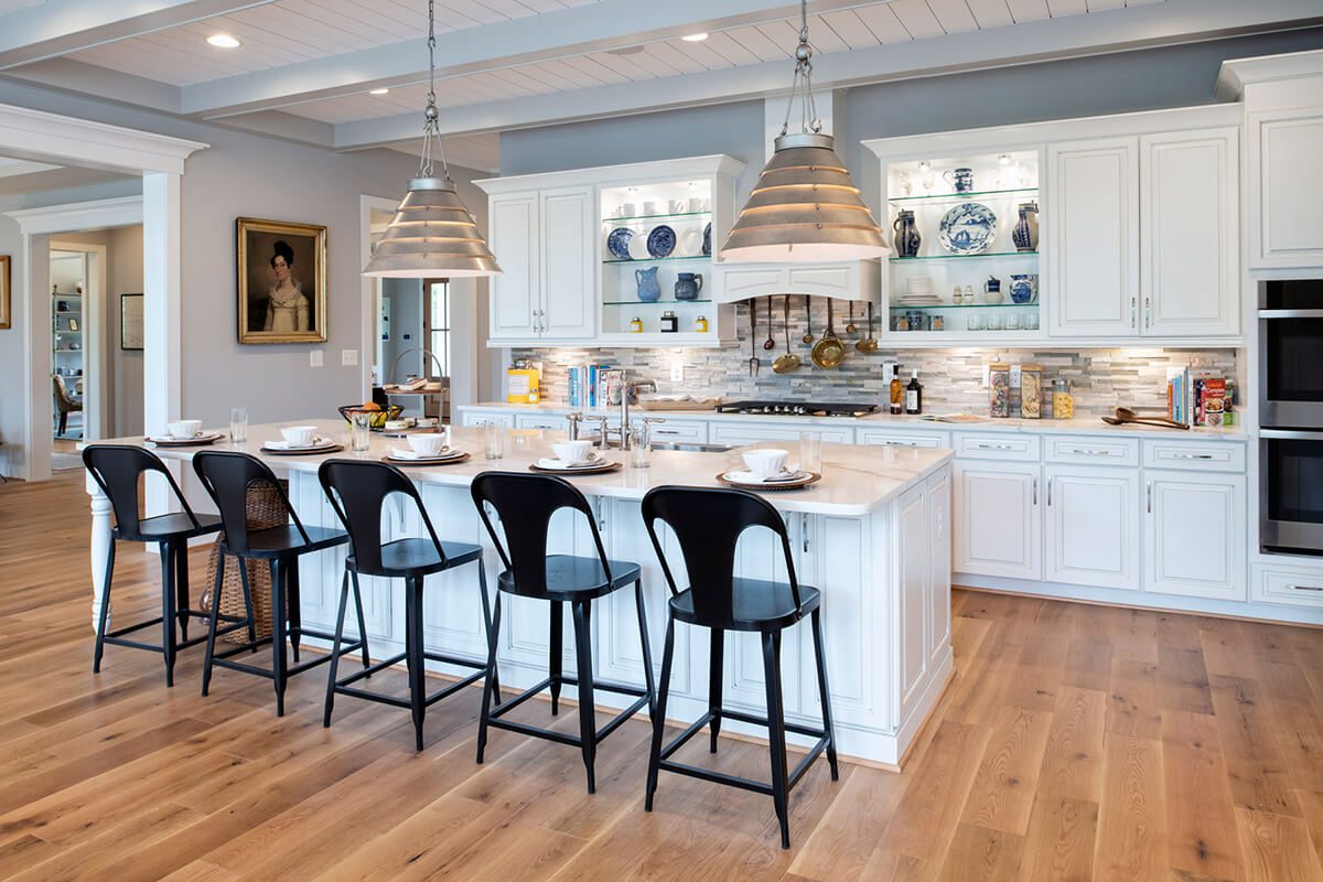A Kitchen WIth A Counter Space